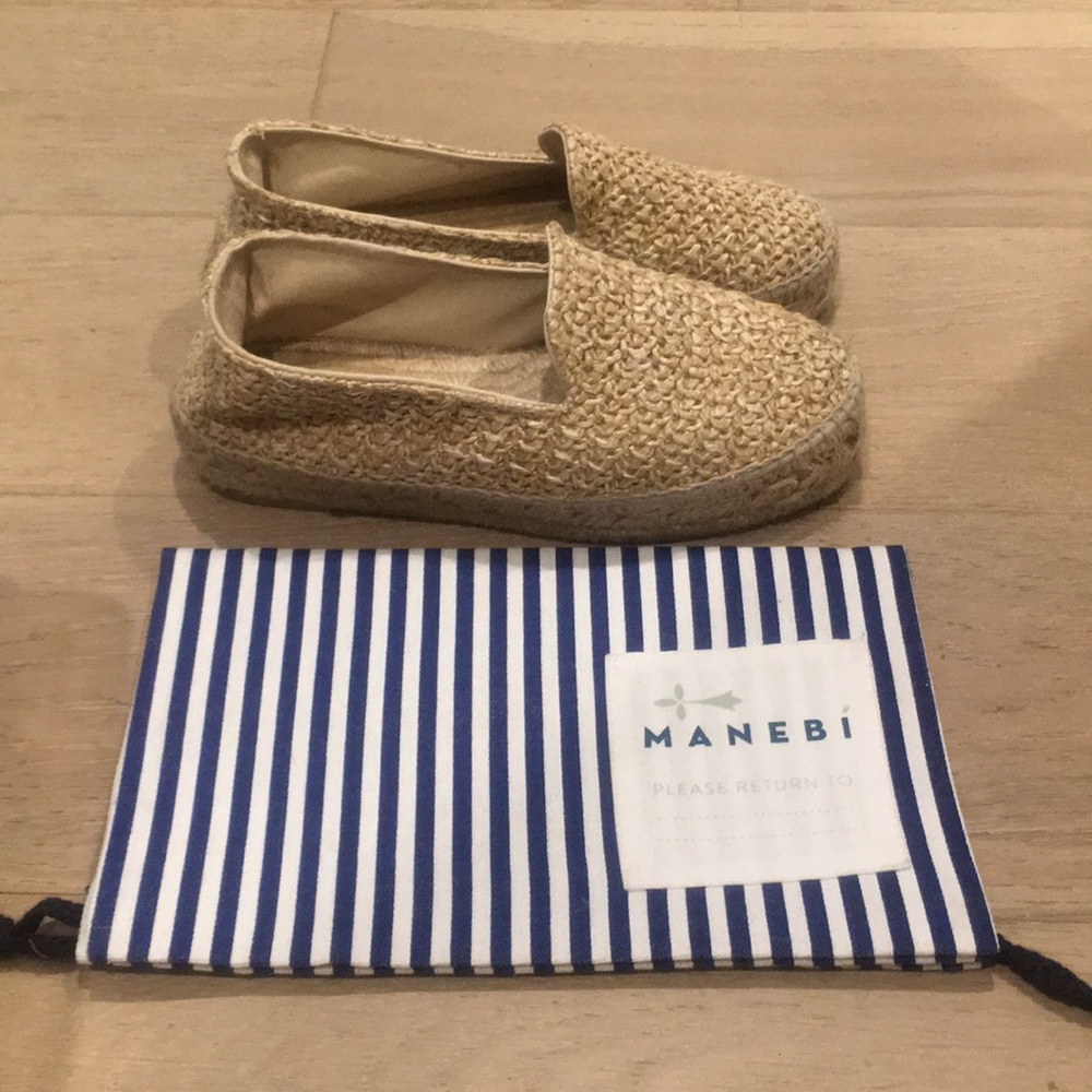 MANEBI ESPADRILLE TAN FROM ITALY